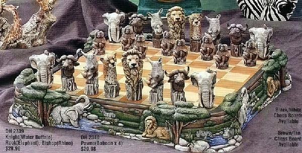 Chich-bich Ceramic Chess Board